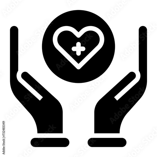 Basic Healthcare icon vector image. Can be used for Home Services.