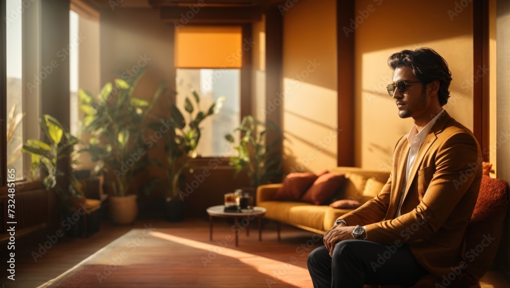 man in sunlight man in sunlight