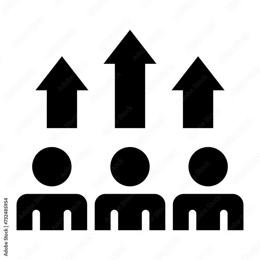 Team Spirit icon vector image. Can be used for Teamwork. Team Spirit icon vector image. Can be used for Teamwork.