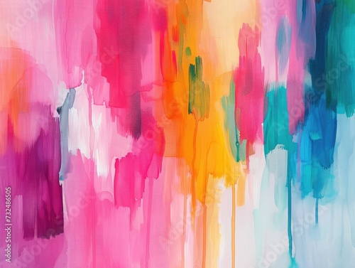 Abstract oil painting background. Oil on canvas. Hand drawn oil painting.Color texture. Fragment of artwork. Brushstrokes of paint. Modern art. Contemporary art. Colorful canvas. Watercolor drips