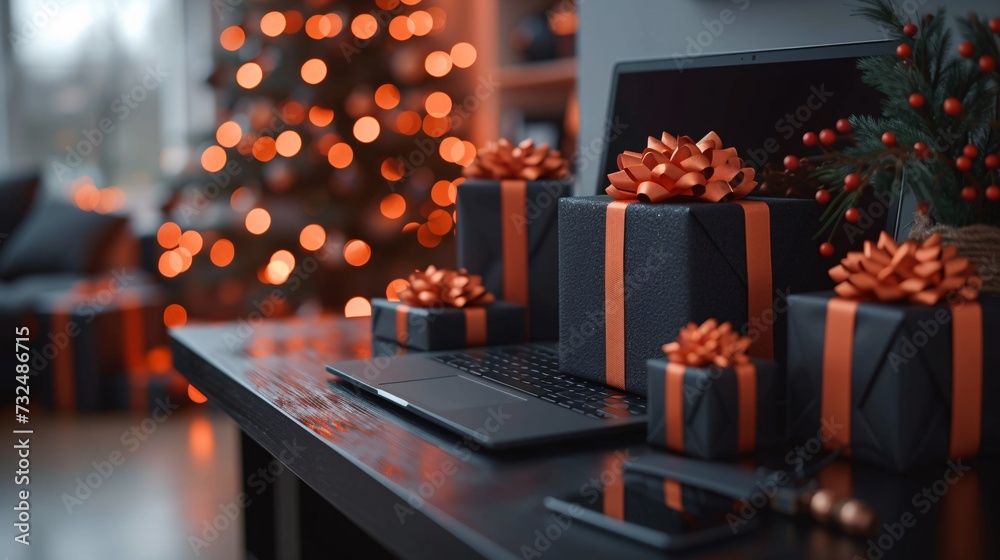 Holiday Gift-Giving: A Laptop and Cell Phone Present Generative AI