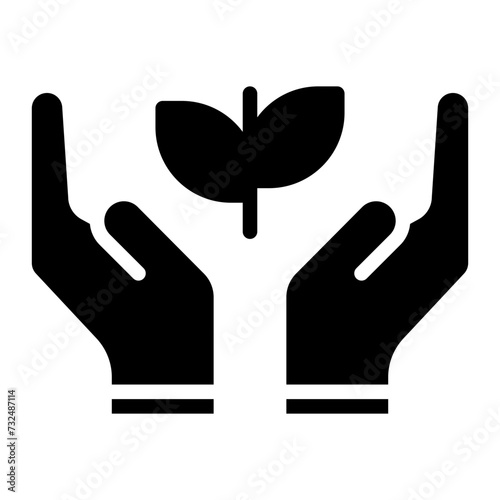 Community Garden icon vector image. Can be used for Public Utilities.