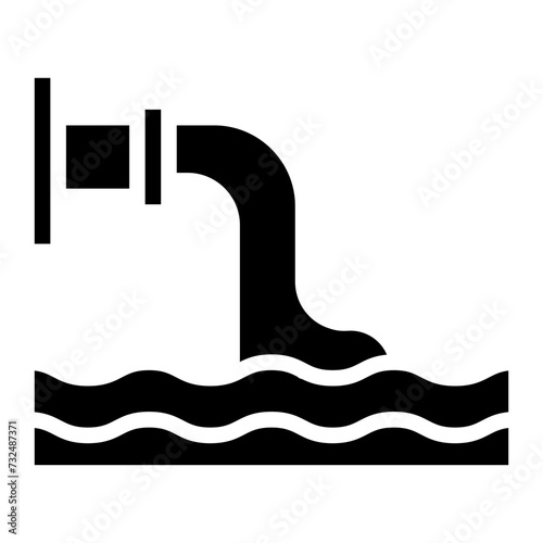 Sewage System icon vector image. Can be used for Public Utilities.