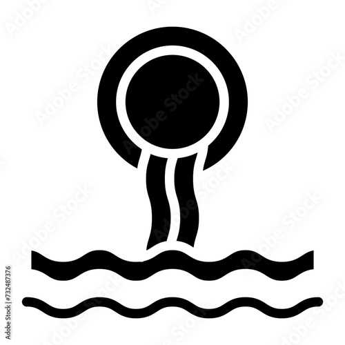 Stormwater Drain icon vector image. Can be used for Public Utilities.