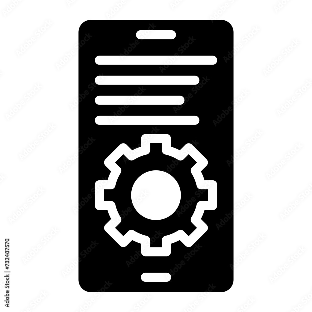 Mobile Work icon vector image. Can be used for Remote Working. Mobile Work icon vector image. Can be used for Remote Working.