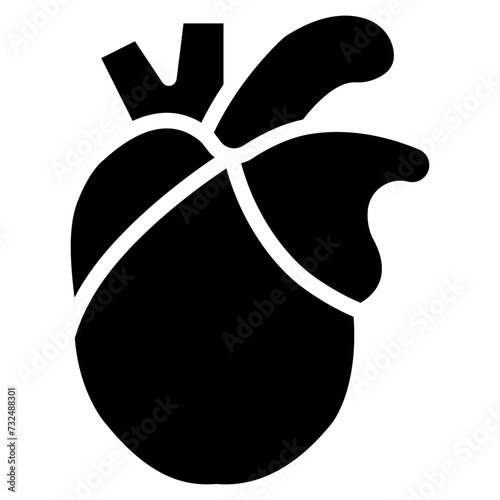 Coronary Artery icon vector image. Can be used for Cardiology.