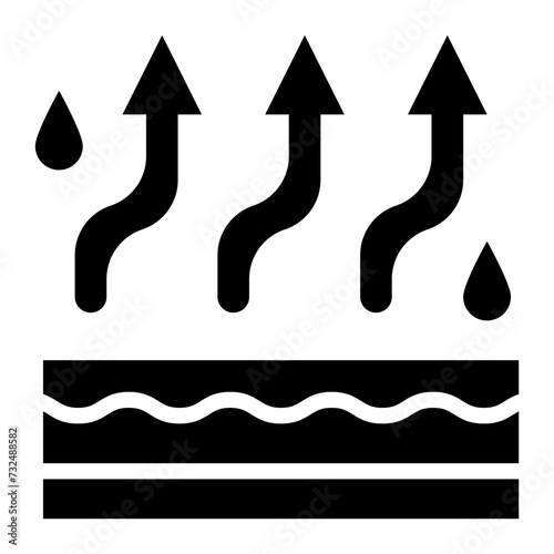 Dehydration icon vector image. Can be used for Water Crisis.