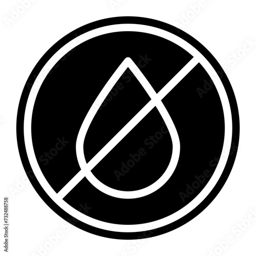 Water Crisis icon vector image. Can be used for Water Crisis.