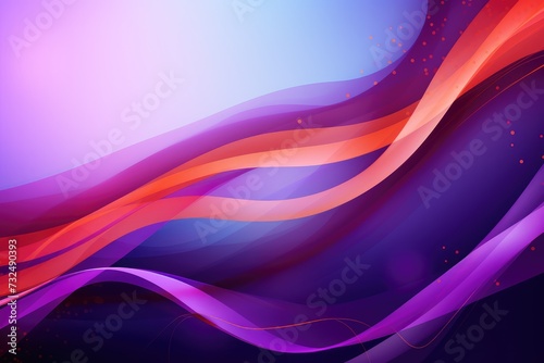 Abstract background awareness day with violet ribbon