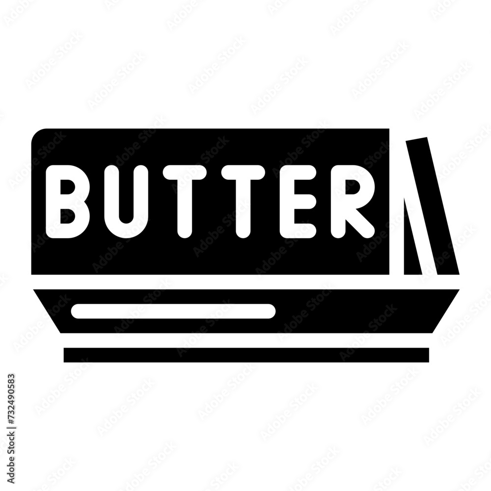 Butter icon vector image. Can be used for Brunch. Butter icon vector image. Can be used for Brunch.