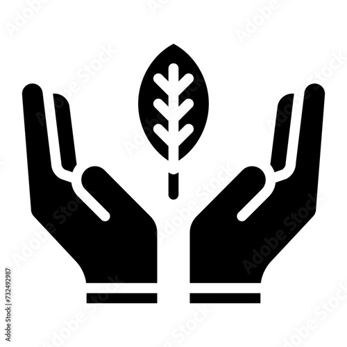 Conservationist icon vector image. Can be used for World Environment Day.