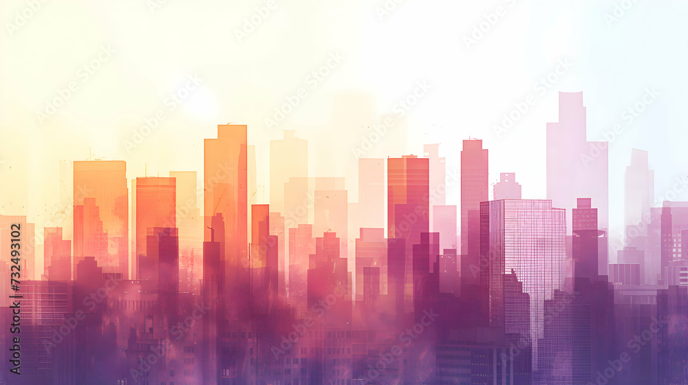 cityscape - business background - city, corporate, backdrop, skyline