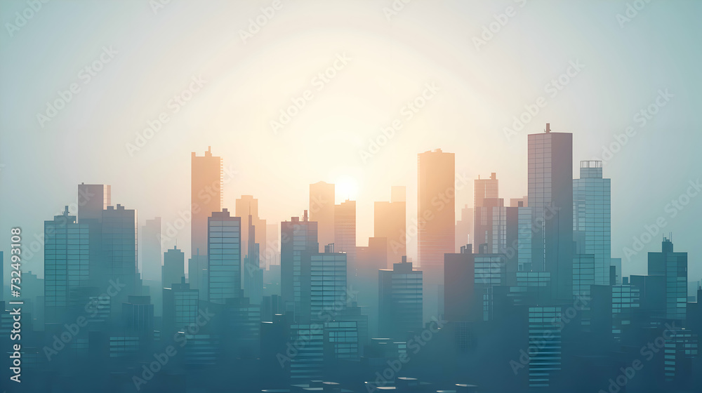 cityscape - business background - city, corporate, backdrop, skyline