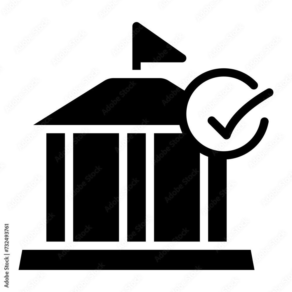 Governance Check icon vector image. Can be used for Business Audit. Governance Check icon vector image. Can be used for Business Audit.