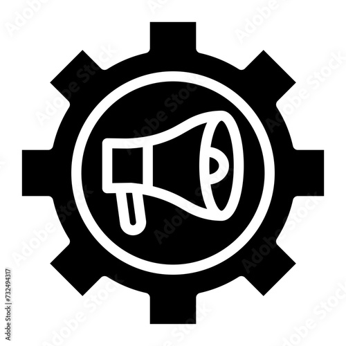 Awareness icon vector image. Can be used for Protesting and Civil Disobedience.