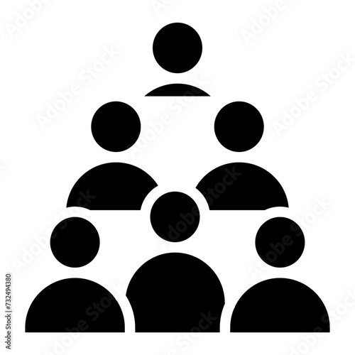 Crowd icon vector image. Can be used for Protesting and Civil Disobedience.