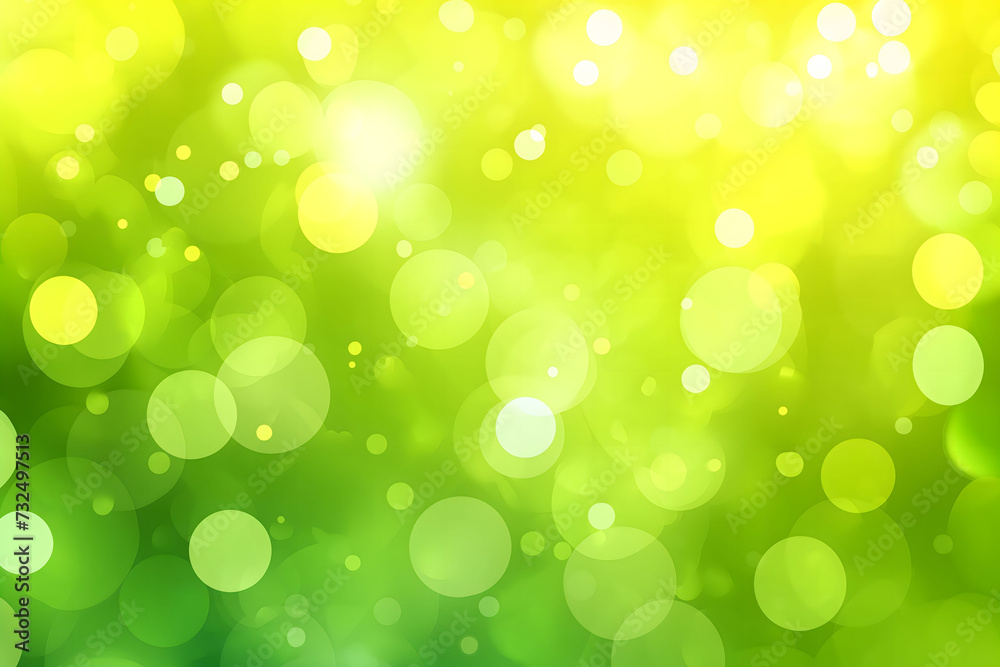 Abstract Green Bokeh Background for Festive and Design Concepts Abstract Green Bokeh Background for Festive and Design Concepts