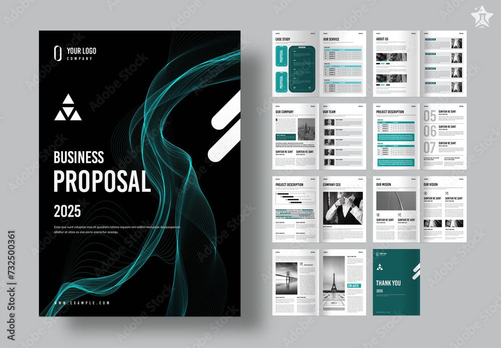 Proposal Stock Business Proposal Stock Template | Adobe Stock