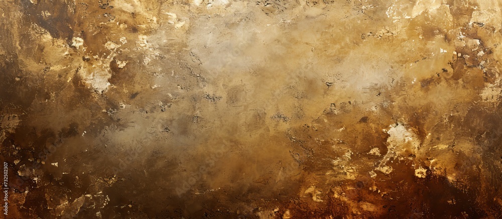 A detailed view of a natural landscape painting featuring brown and white tones, with a blurred background and elements of wood, water, grass, and sky. A detailed view of a natural landscape painting featuring brown and white tones, with a blurred background and elements of wood, water, grass, and sky.