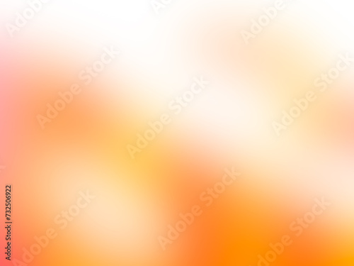 Abstract blur orange background. Gradient pastel background