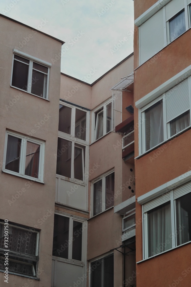 Modern block of flats in Hungary