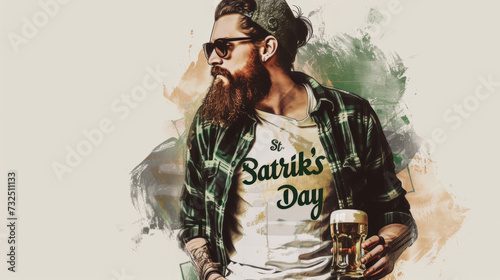 St. Patrick’s Day",  design graphic © ZoomTeam