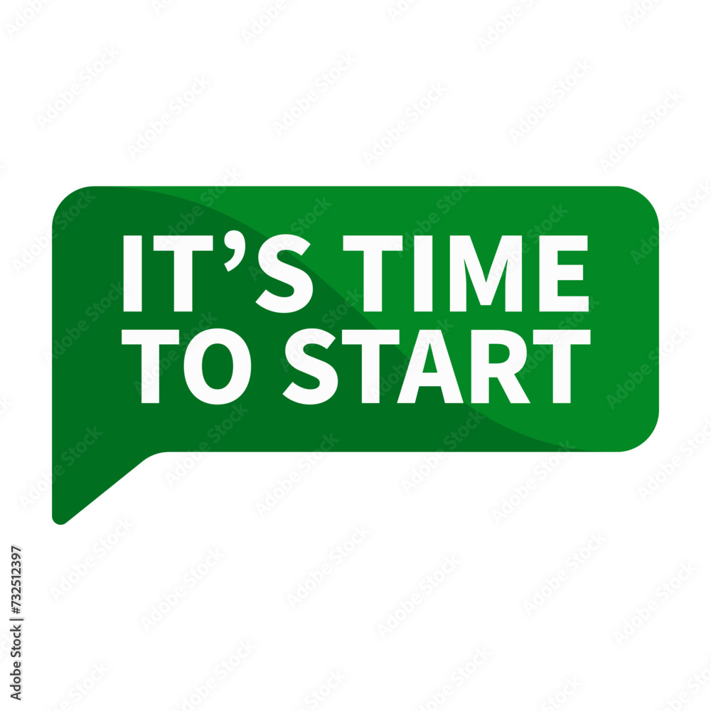 Its Time To Start Text In Green Rectangle Shape For Sale Promotion Business Marketing Social Media Information Announcement
Its Time To Start Text In Green Rectangle Shape For Sale Promotion Business Marketing Social Media Information Announcement