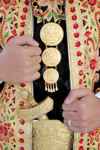 Traditional West Sumatera Wedding Accessories For Groom