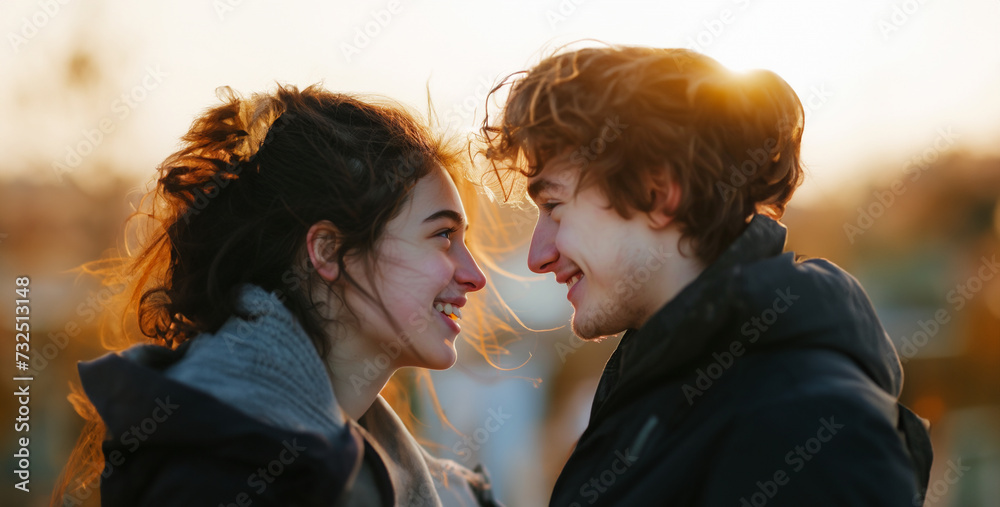 couple kissing in the park, couple kissing, A essence of human connection in a candid moment between two individuals