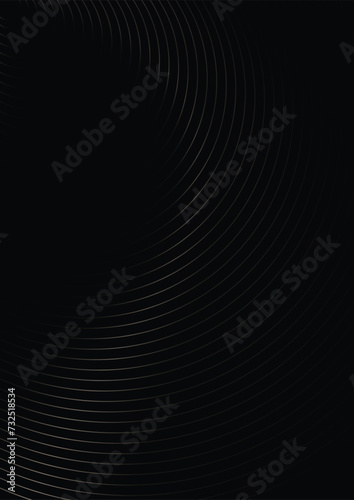 luxury abstract vector background with golden circles