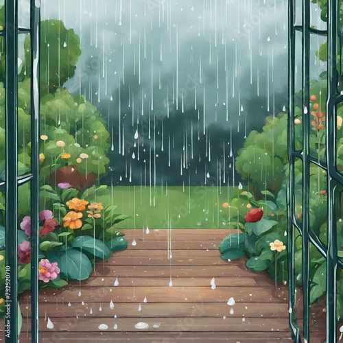 garden in the park