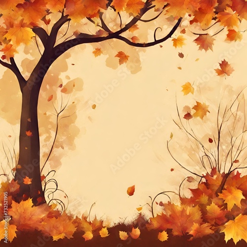 autumn leaves background