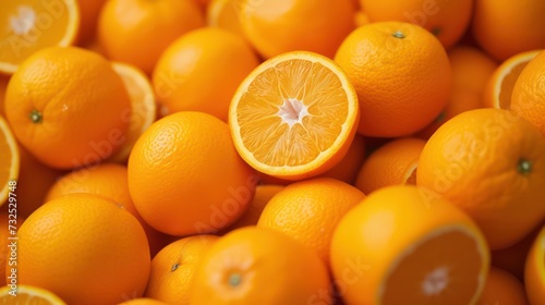 fresh oranges background