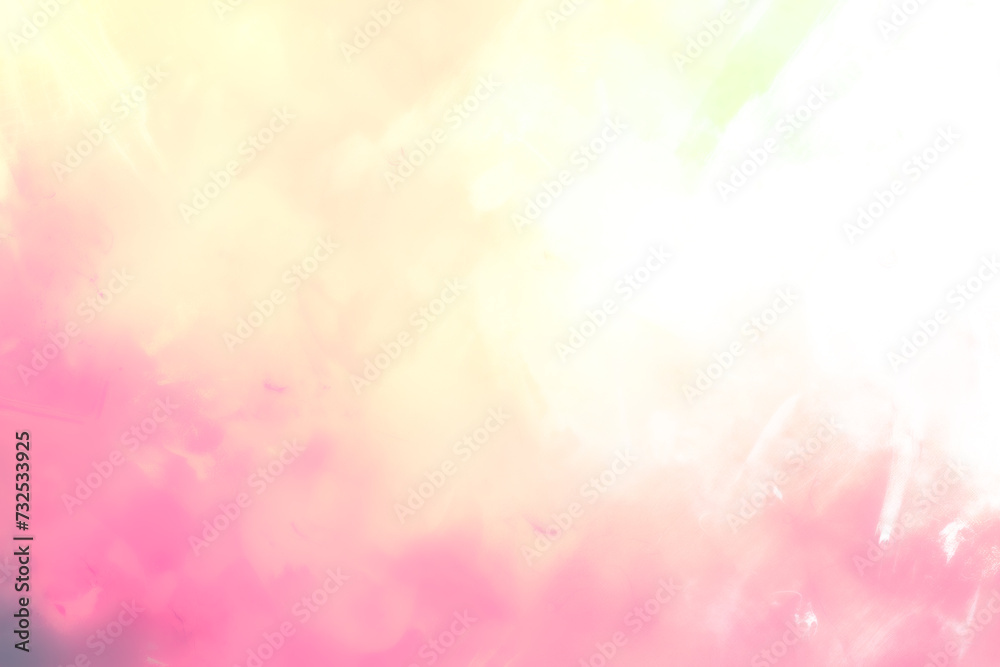 white yellow pink , abstract background shine bright light and glow template empty space , grainy noise grungy texture color gradient rough