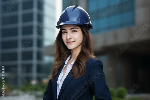 Confident Professional in Construction