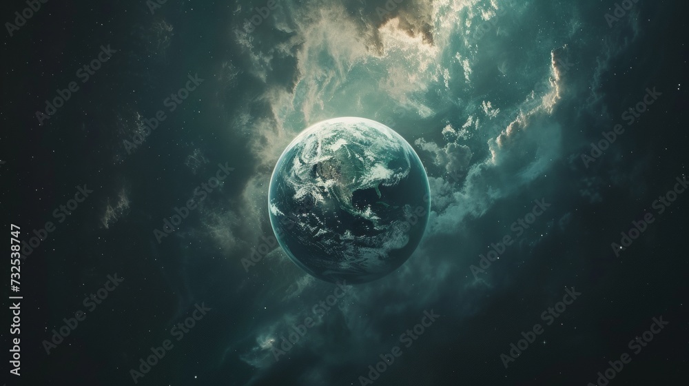Mystical Planet: A Celestial Odyssey
