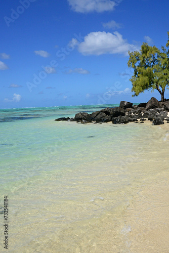 Mauritius, picturesque Ile aux cerfs in Mahebourg area © PackShot