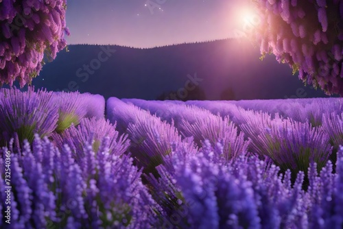 Enchanted Night with Lavender Bliss