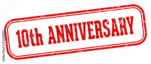 Fotografie 10th anniversary stamp