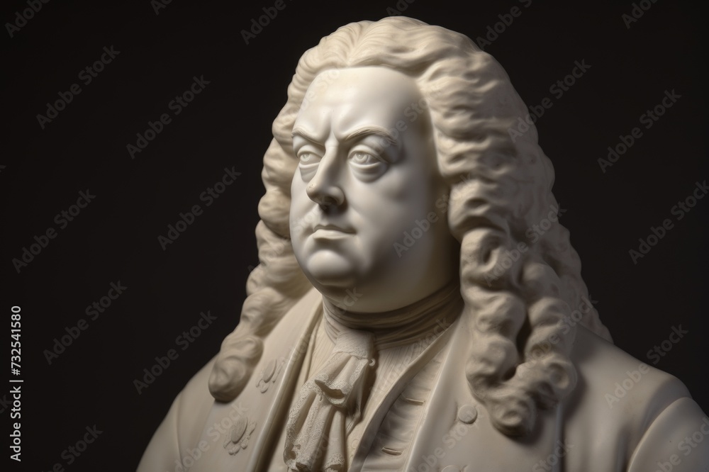 George Frideric Handel statue