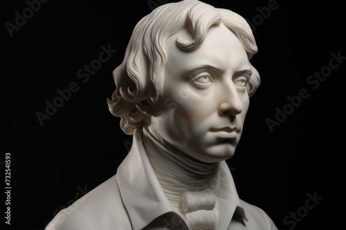 John Keats statue
