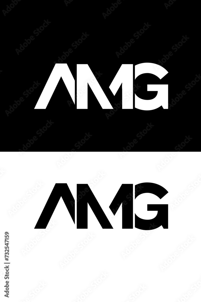 ANG  letter logo