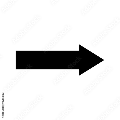 Right Arrow Filled Icons | Arrow Right Direction, Black Arrow Pointing to The Right. Different Black Right Arrow Icons