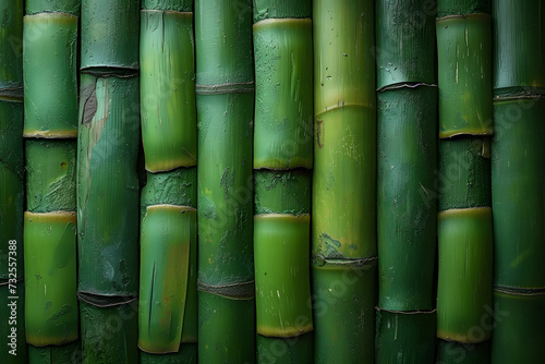 green bamboo texture background