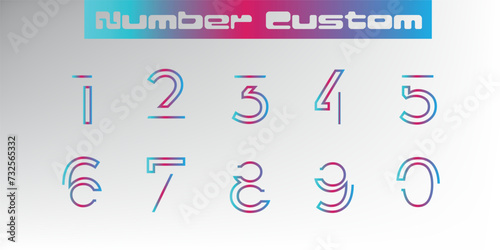 set numbers, custom with a variety of the latest models 30