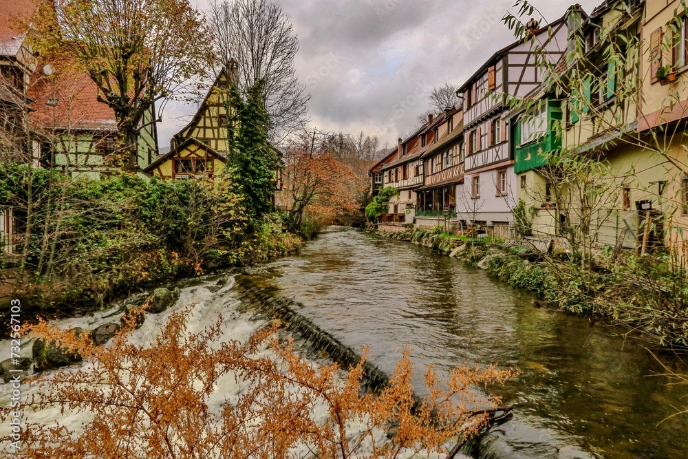 Paysage en Alsace.