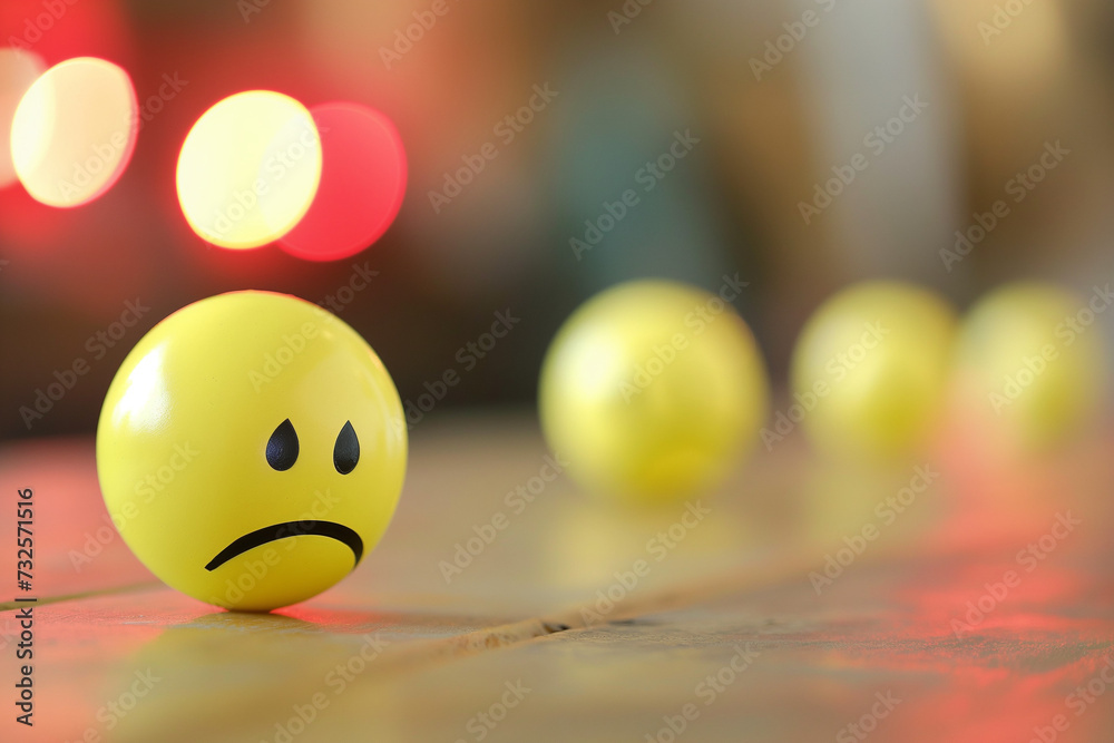 Fototapeta premium sad ball