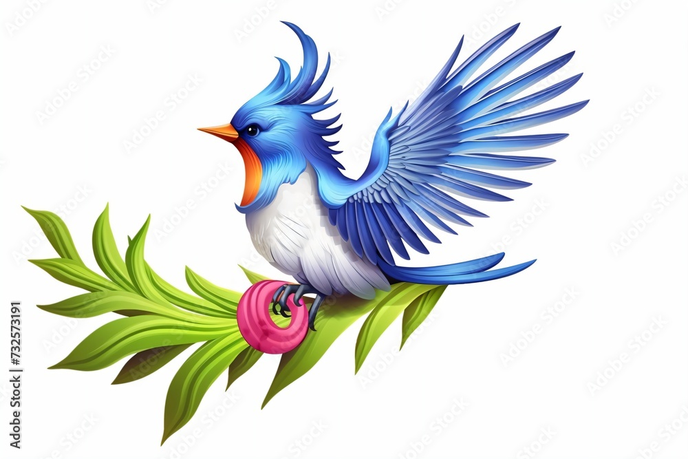 Obraz premium blue and yellow macaw