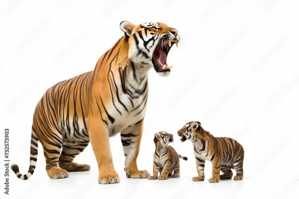 Fototapeta premium tiger isolated