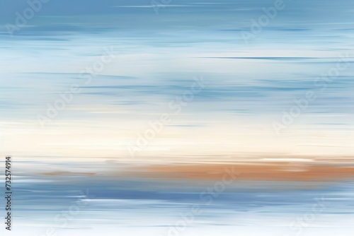 Abstract background with blue and orange colors and some smooth lines in it